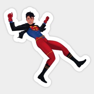 SuperBoy Floating Sticker